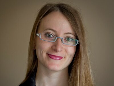 A professional head shot of Dr Maria Secrier.