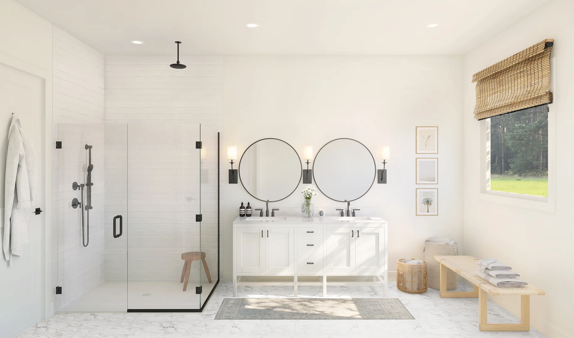 Four Seasons at Kent Island Barcelona Owners Bath Plus Farmhouse Palette 6 Level 3
