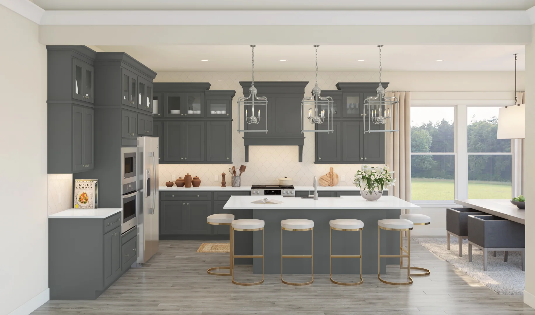 Four Seasons at Kent Island Barcelona Kitchen Classic Palette 4 Level