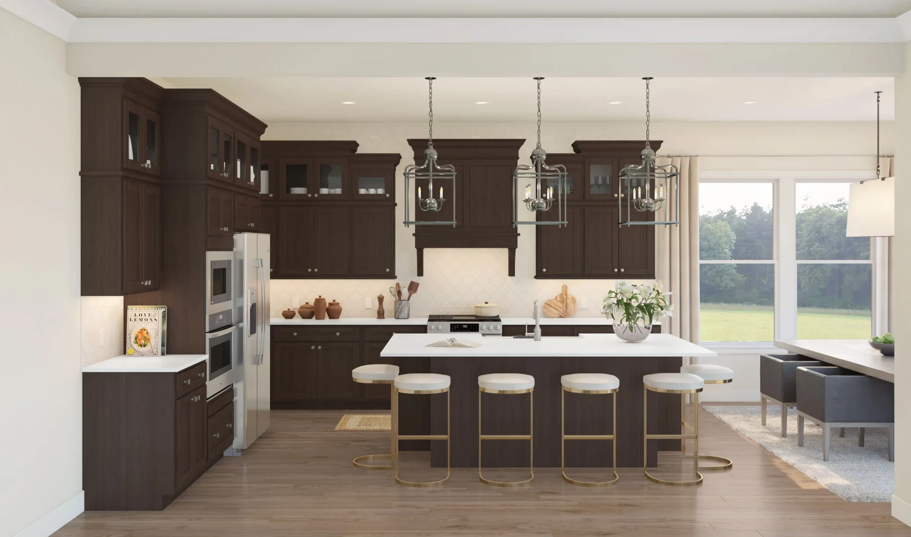 Four Seasons at Kent Island Barcelona Kitchen Classic Palette 6 Level