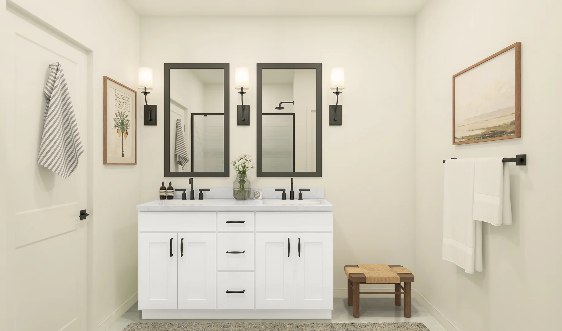 Aspire at Marion Oaks Goldenrod II Owner s Bath Farmhouse Palette 5 Ascend Fresh Farmhouse