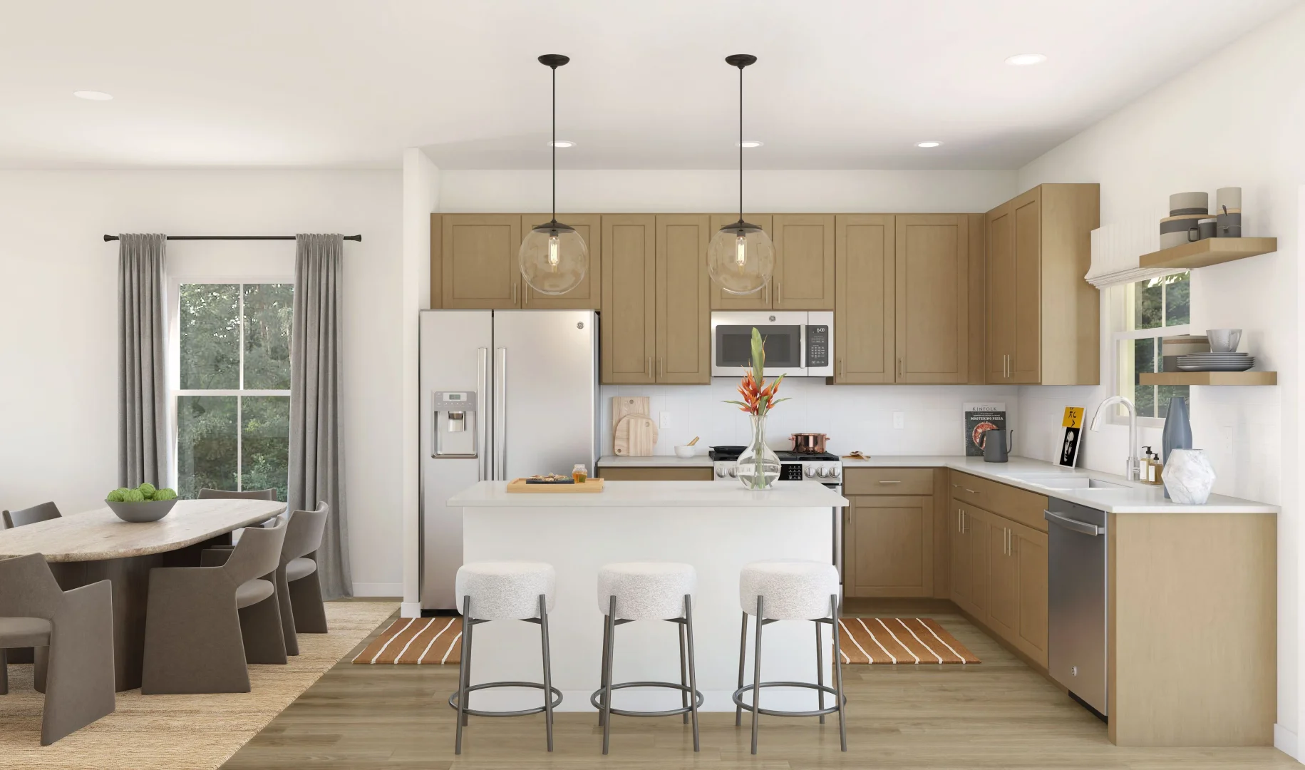 Ascend at Liberty Run Forsythia Kitchen Loft Palette 4 Ascend Color Loft