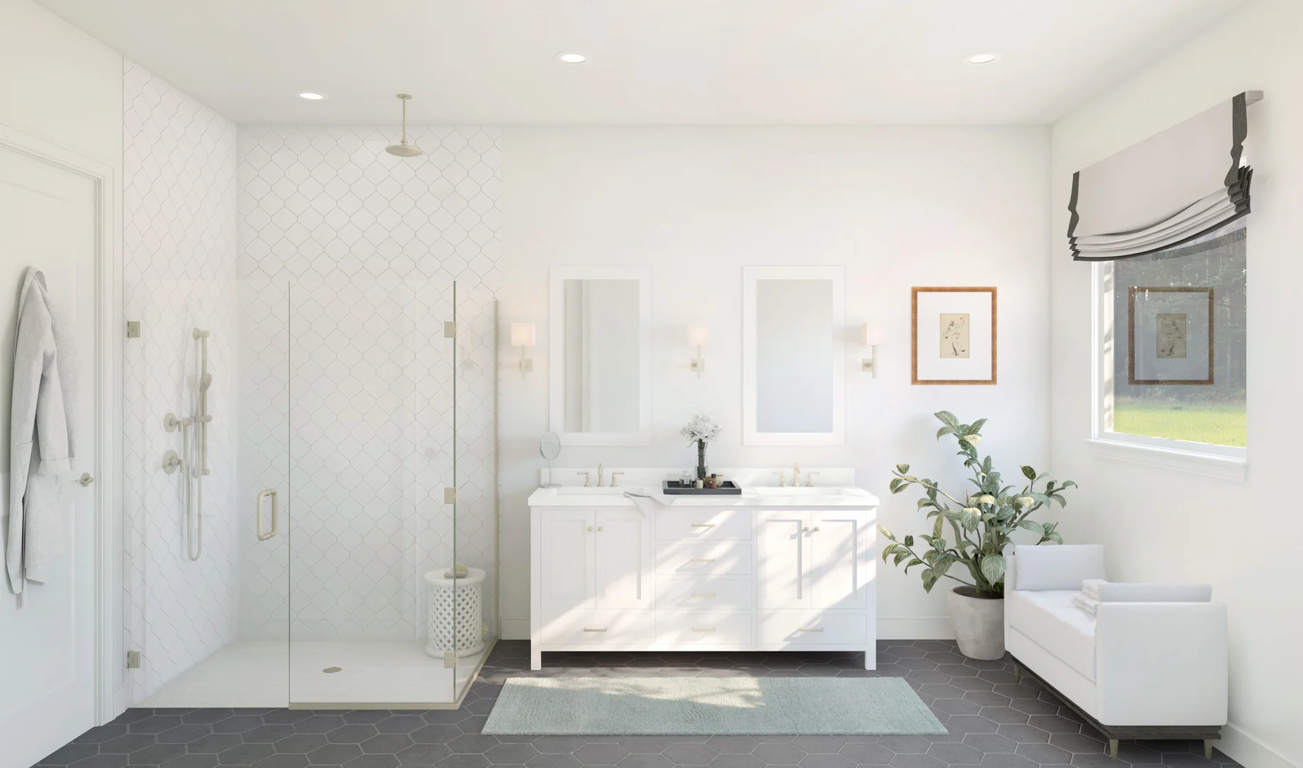 Barcelona Primary Bath Plus Classic Palette 3 Level 2 Restoration Classic
