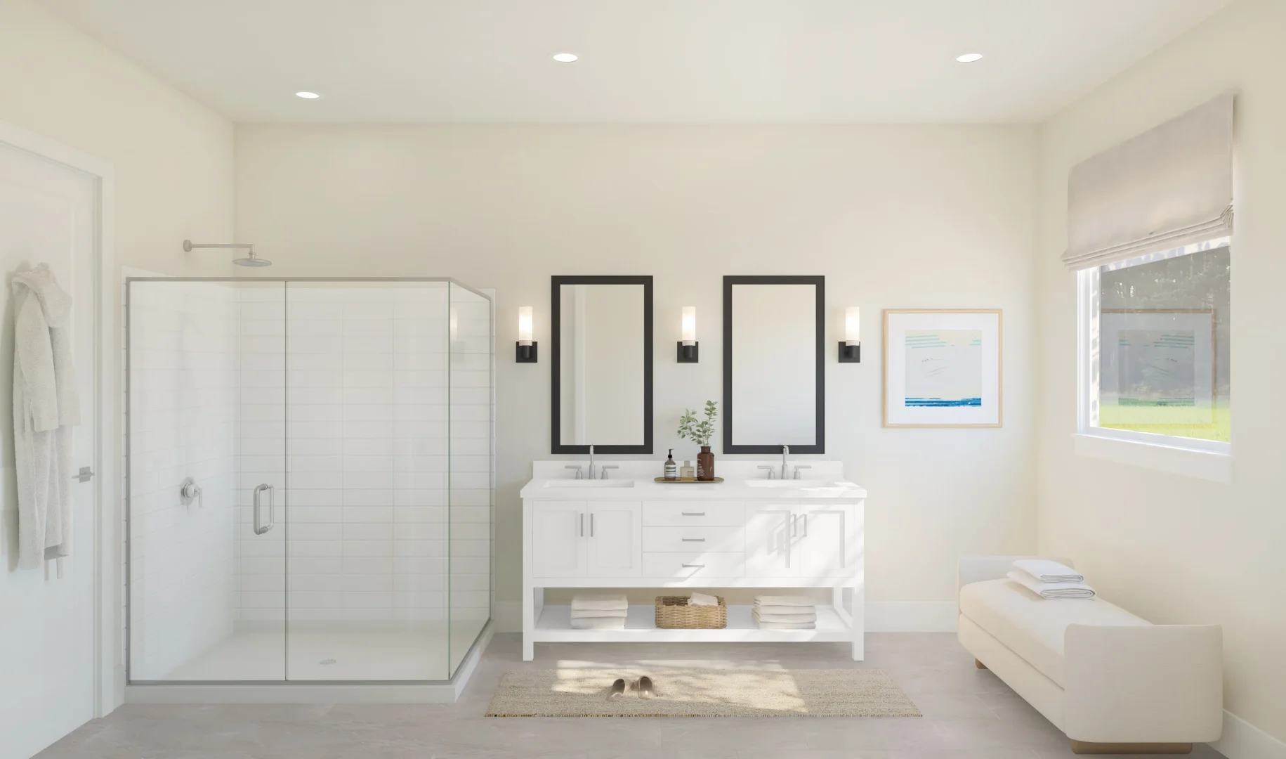 Barcelona Primary Bath Loft Palette 4 Level 2 Neutral Loft