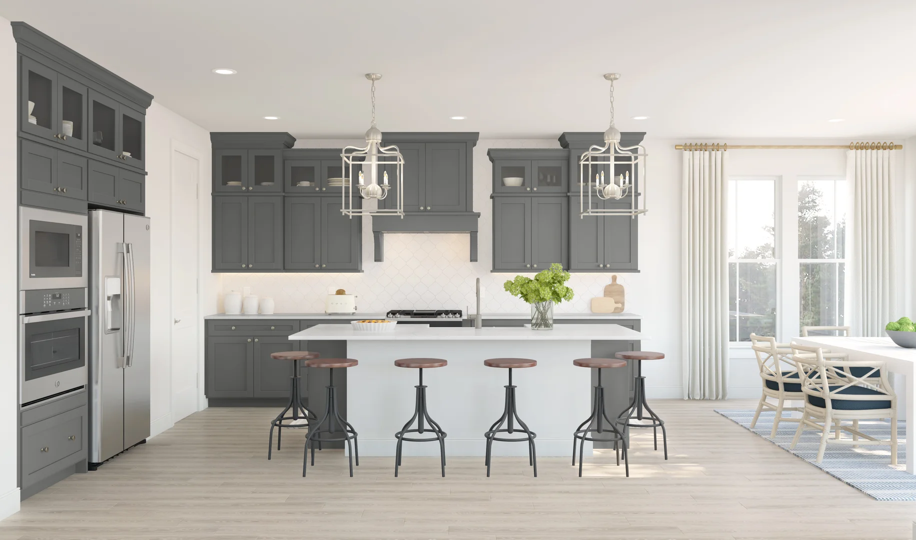 Macon II Kitchen Classic Palette 4 Level 2 Coastal Classic