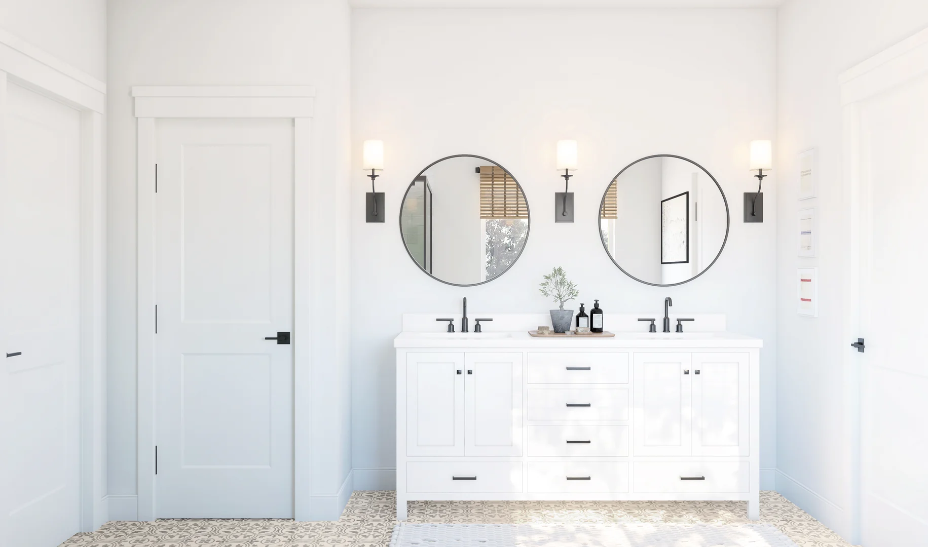 Macon II Primary Bath Farmhouse Palette 3 Level 2 Coastal Farmhouse