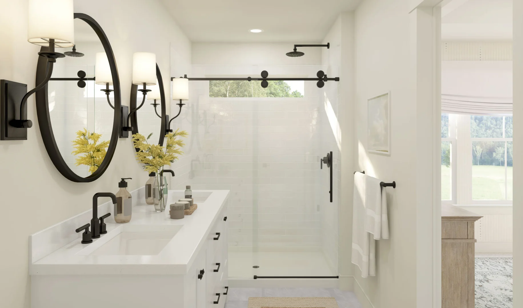 The Grove at Jackson Village Cape May Primary Bath Farmhouse Palette 2 Level 2 Traditional Farmhouse