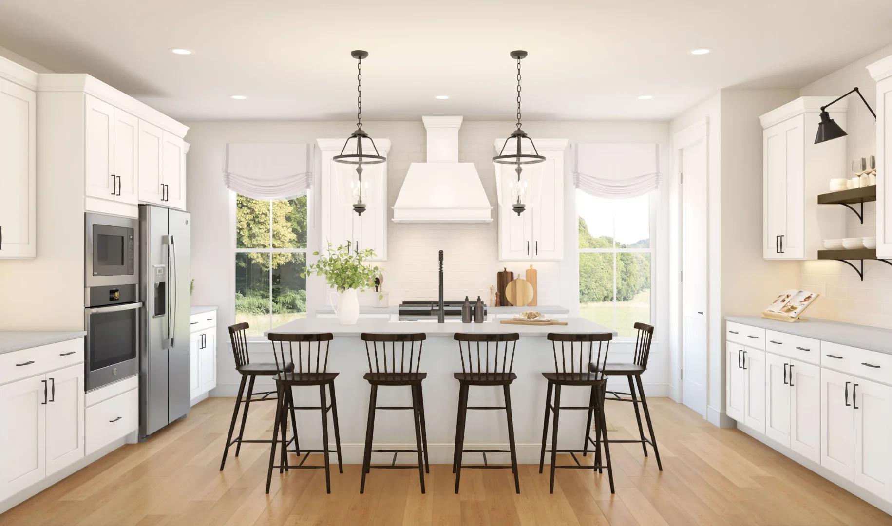 The Grove at Jackson Village Cape May Kitchen Farmhouse Palette 5 Level 2 Traditional Farmhouse