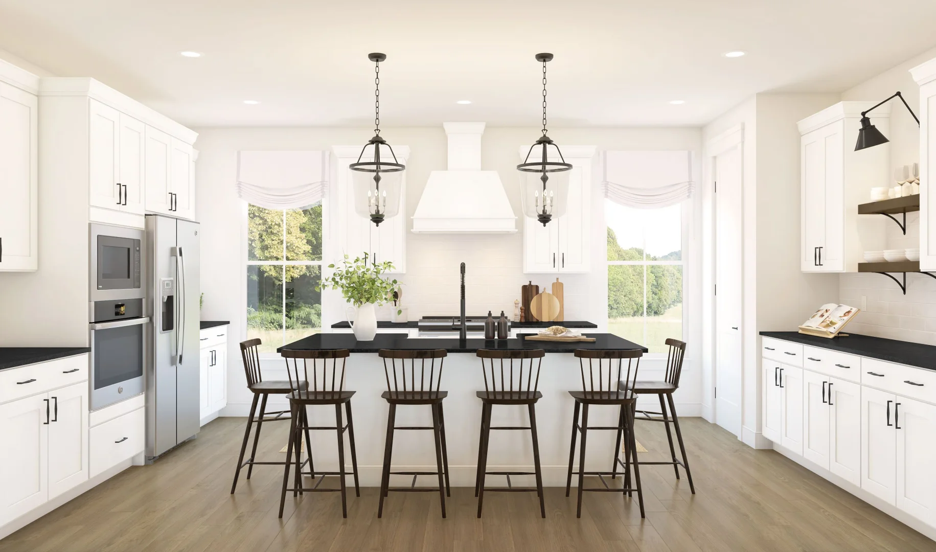 The Grove at Jackson Village Cape May Kitchen Farmhouse Palette 1 Level 2 Traditional Farmhouse