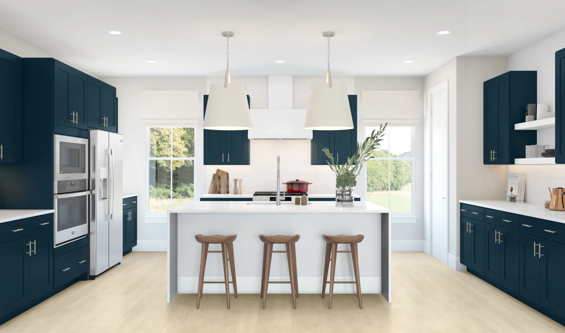 The Grove at Jackson Village Cape May Kitchen Loft Palette 4 Level 2 Coastal Loft