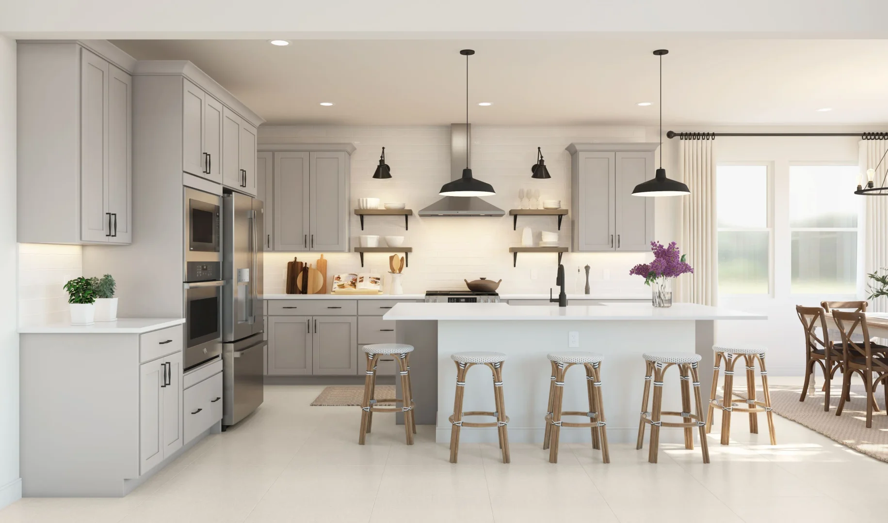 Barcelona Kitchen Farmhouse Palette 1 Level 1 European Farmhouse