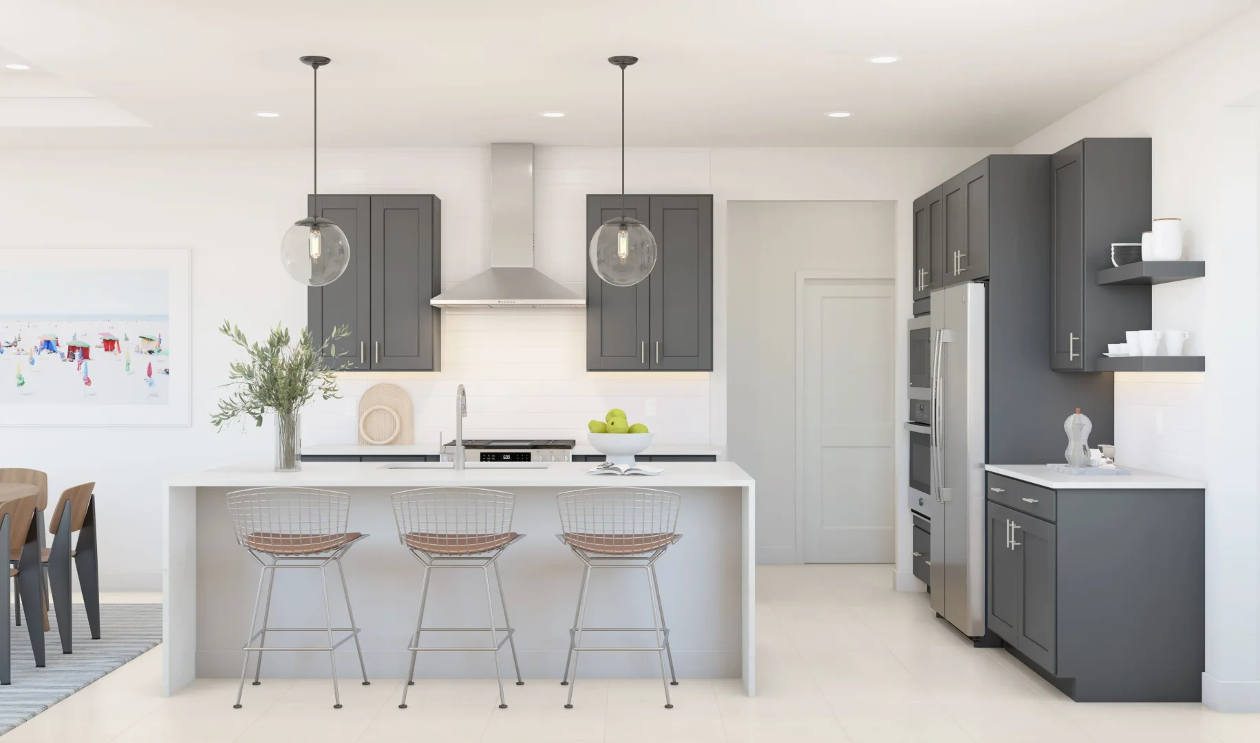 Blueberry Ash Kitchen Loft Palette 6 Level 1 Color Loft