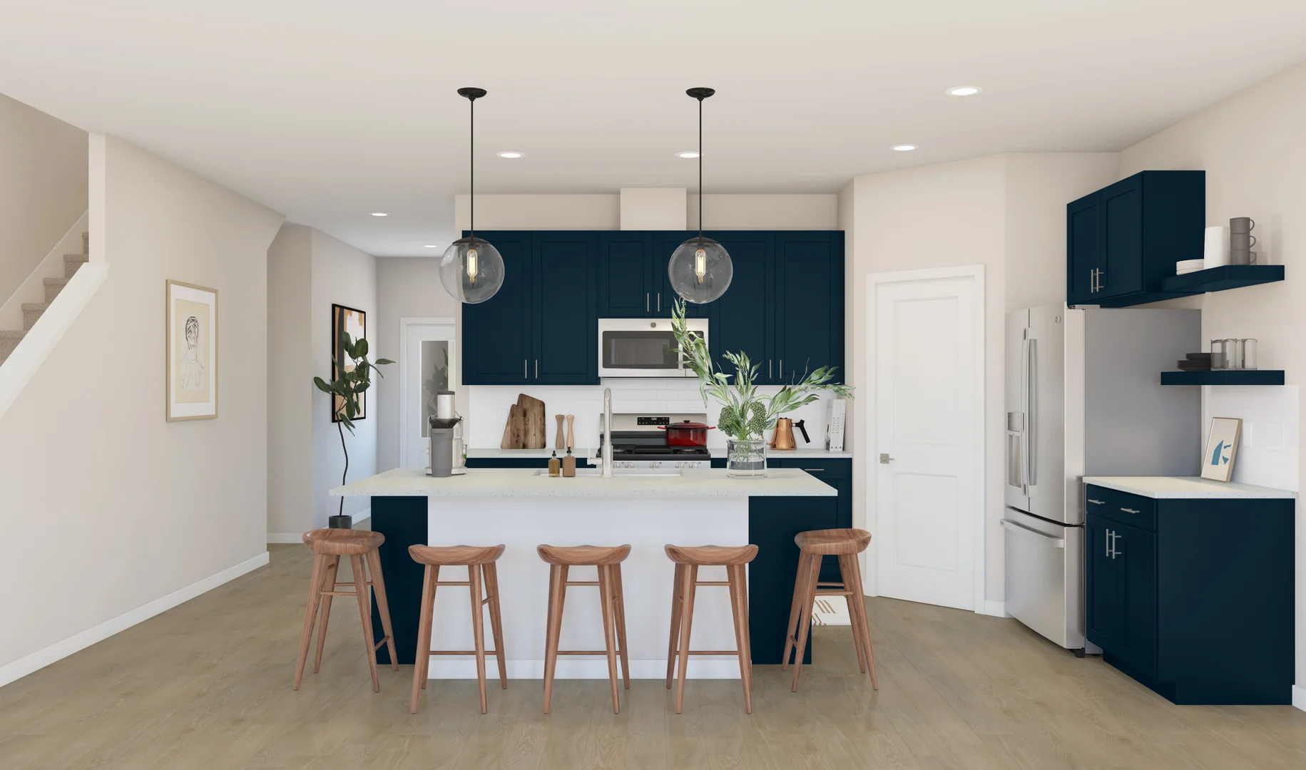 Aspire at The Reserve at Huntsville Sweet Pea Kitchen Loft Palette 2 Ascend Coastal Loft