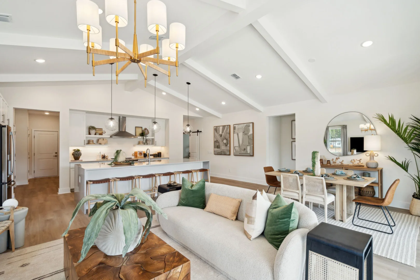 Oakwood at New Hampstead Santa Rosa II Great Room Loft Palette 3 Level 1