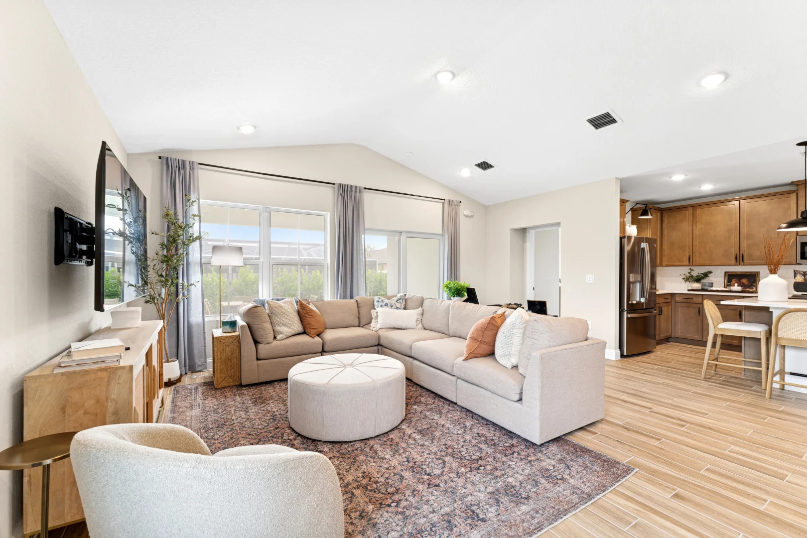 Aspire at Port St Lucie Passionflower II Great Room Farmhouse Palette 4 Ascend Fresh Farmhouse