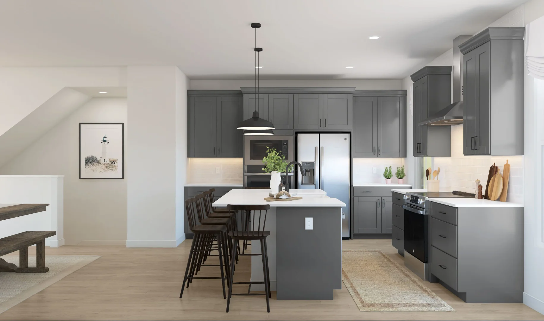 The Venue Cape May Kitchen Farmhouse Palette 4 Level 1 Traditional Farmhouse