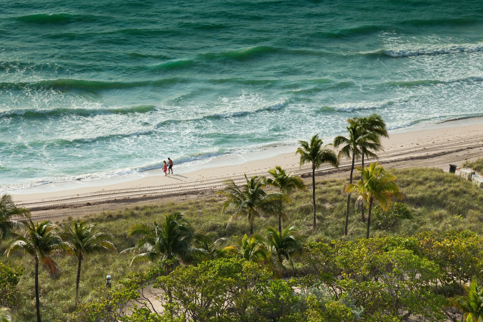 Overhead Florida Coastline Tropical 