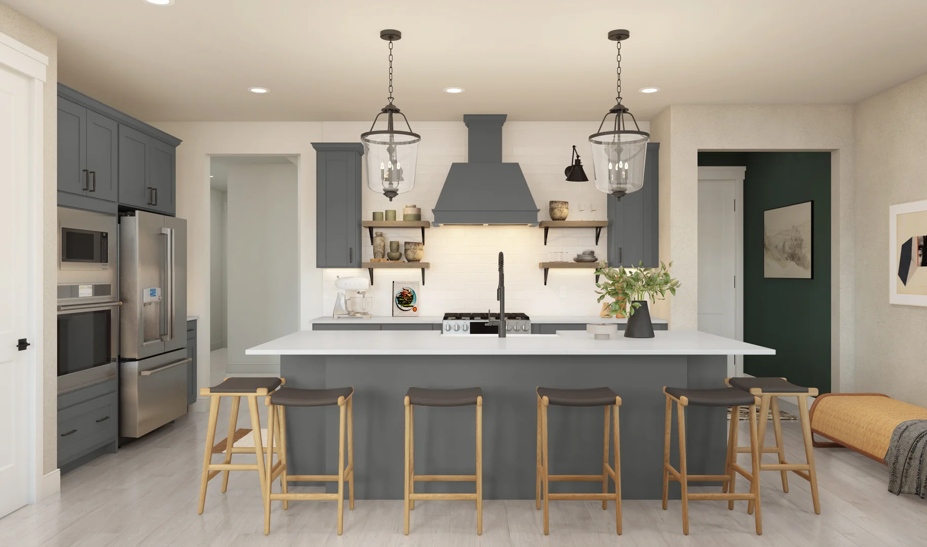 New Hope Kitchen Farmhouse Palette 4 Level 3 Farmhouse Rustic Refined
