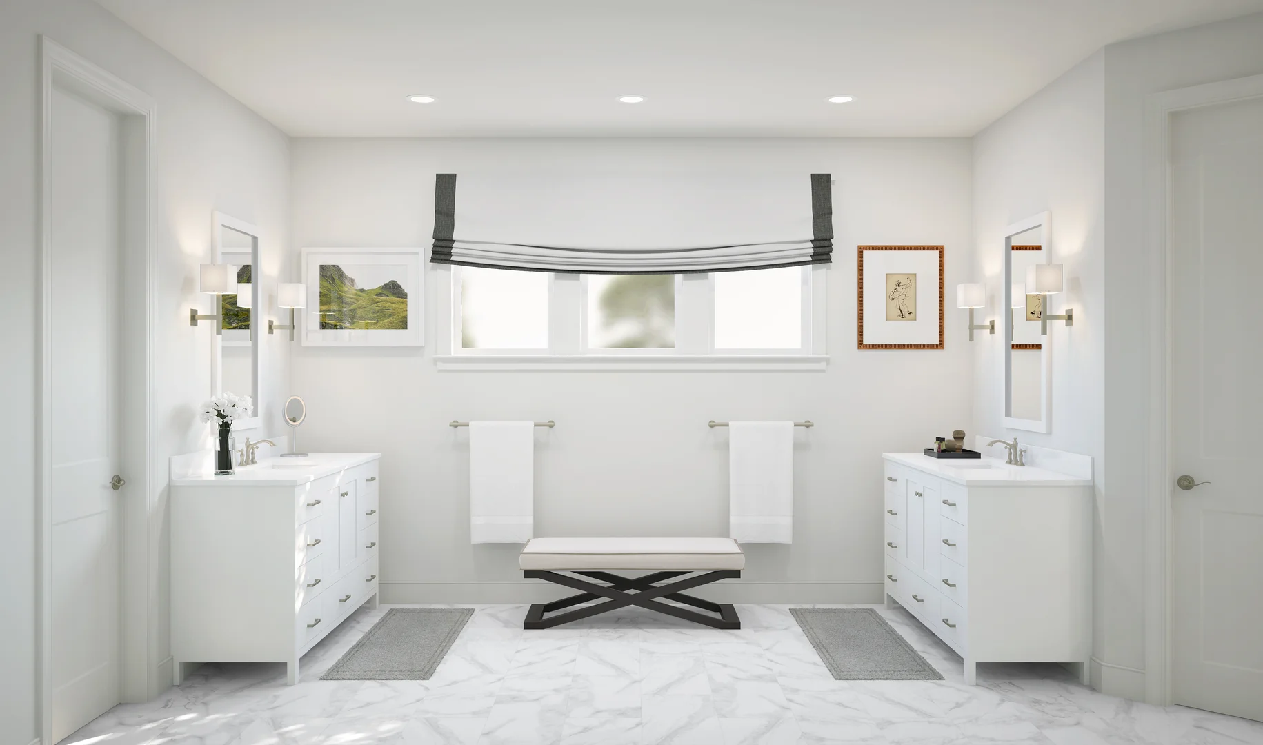 Occoquan Overlook Richmond Primary Bath Classic Palette 5 and 7 Level 3 Restoration Classic
