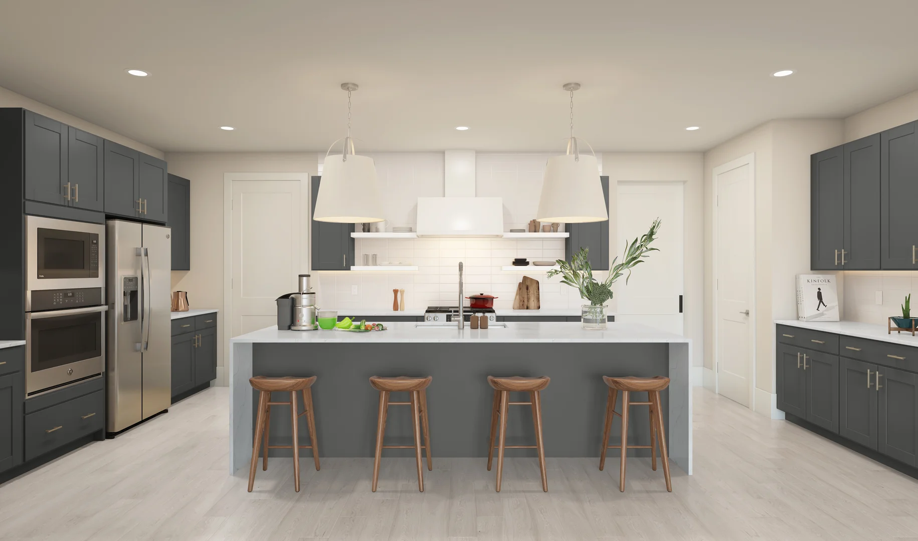  Bar Harbor Kitchen Loft Palette 4 Level 3 Coastal Loft