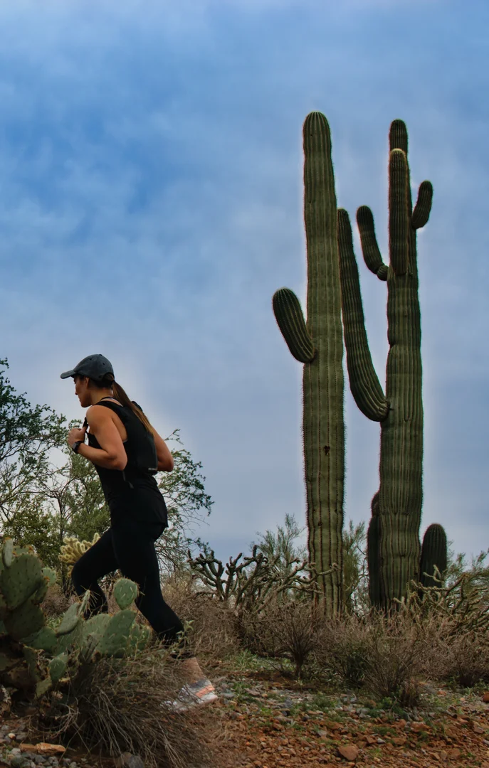  11494_USP Crop woman hiking in dessert