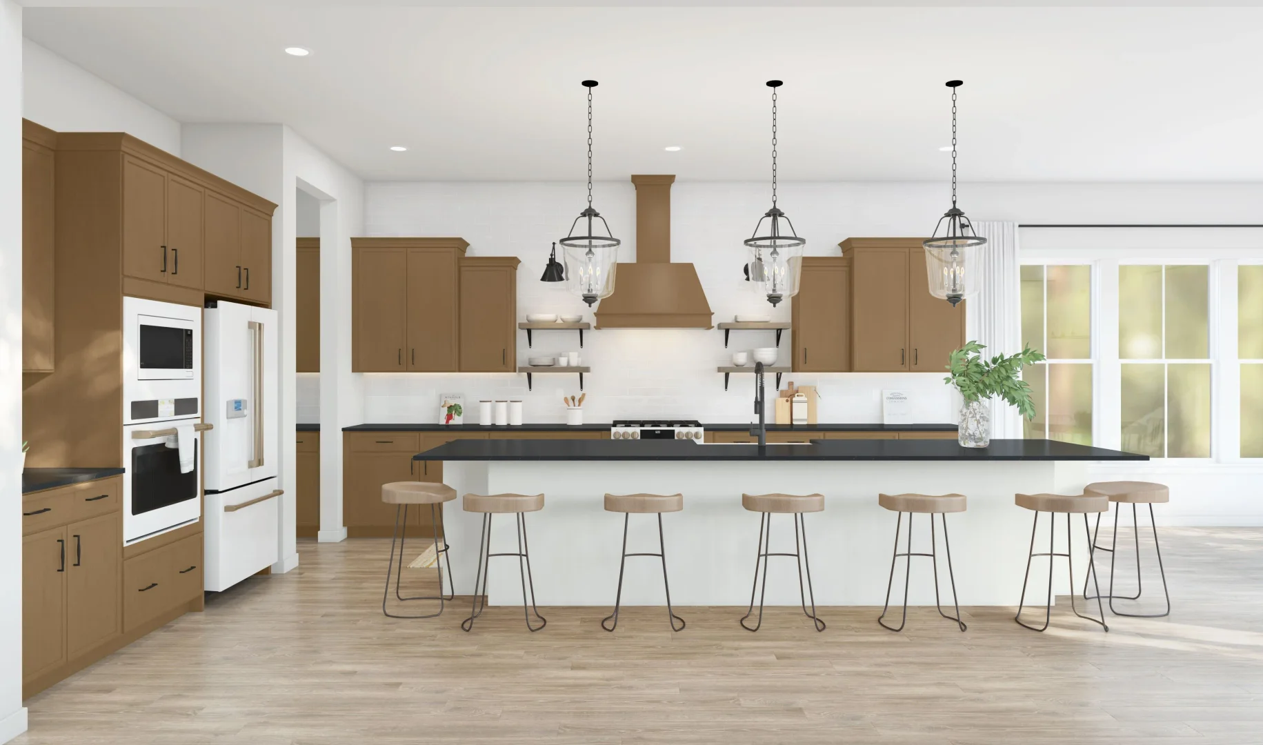 Occoquan Overlook Richmond Kitchen Farmhouse Palette 8 Level 3 Industrial Farmhouse