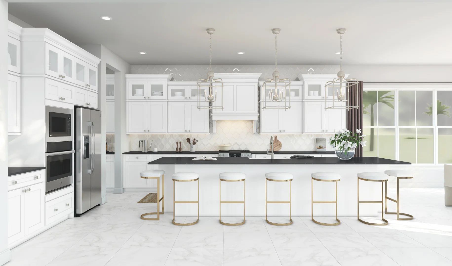 Deer Lakes Richmond Kitchen Classic Palette 3 Level 3 Restoration Classic