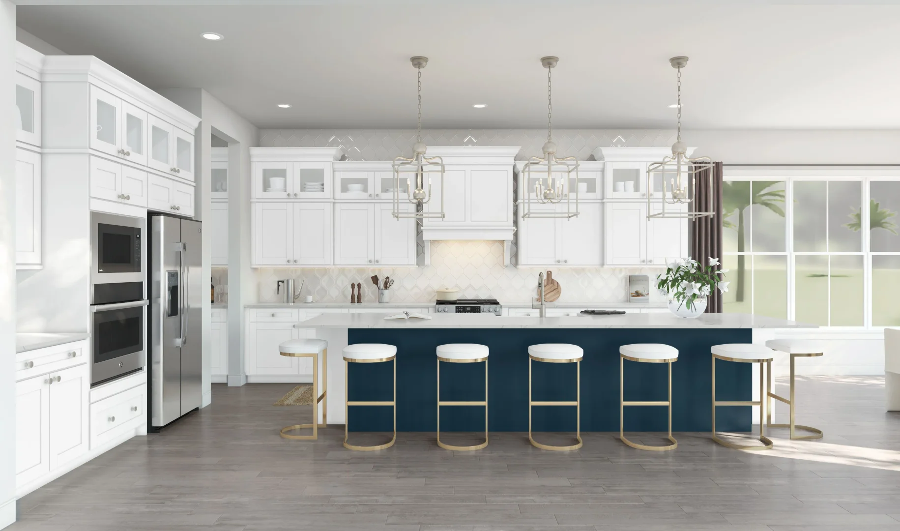Deer Lakes Richmond Kitchen Classic Palette 7 Level 3 Restoration Classic