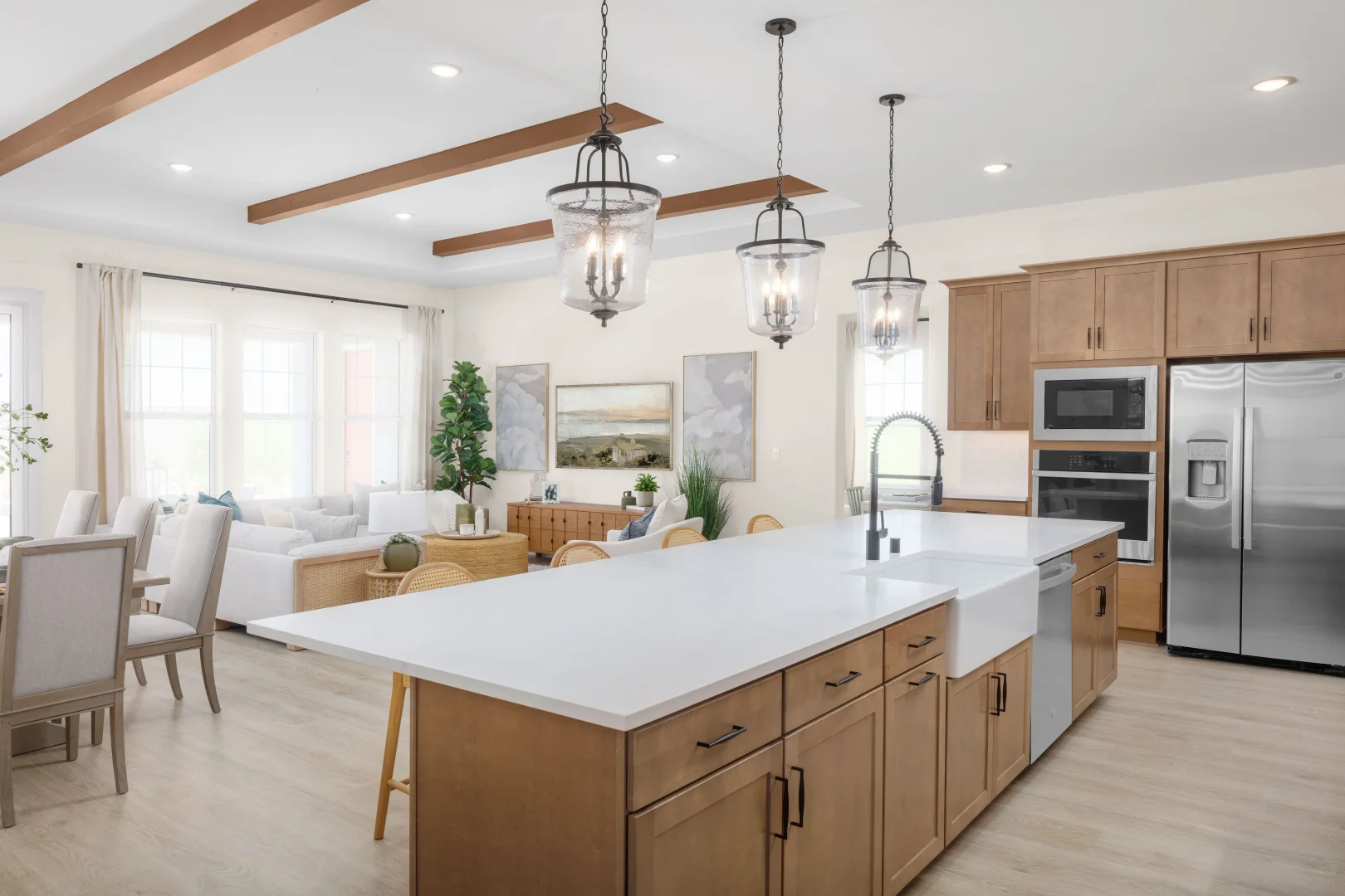 The Estates At Silverwood Austin Kitchen Farmhouse Palette 5 Level 2