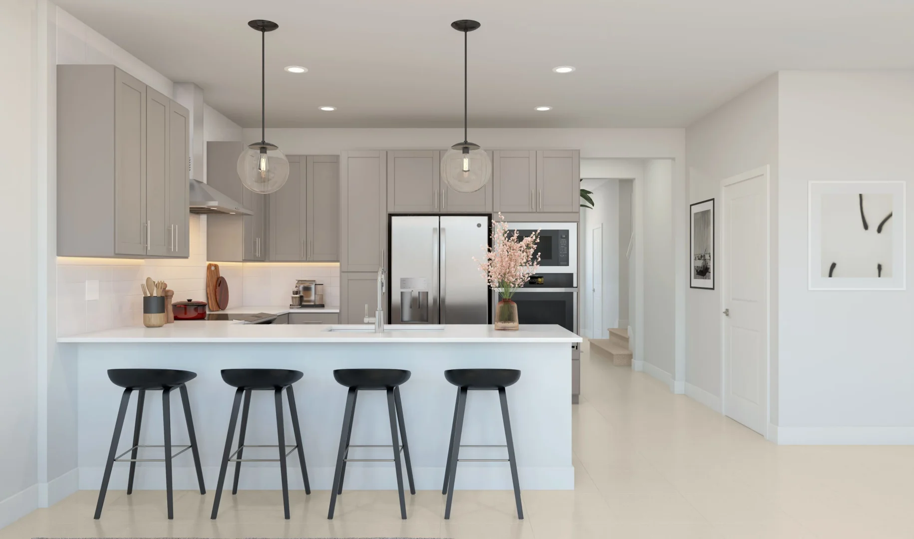  Orinda Kitchen Loft Palette 1 Level 1 Black and White Loft