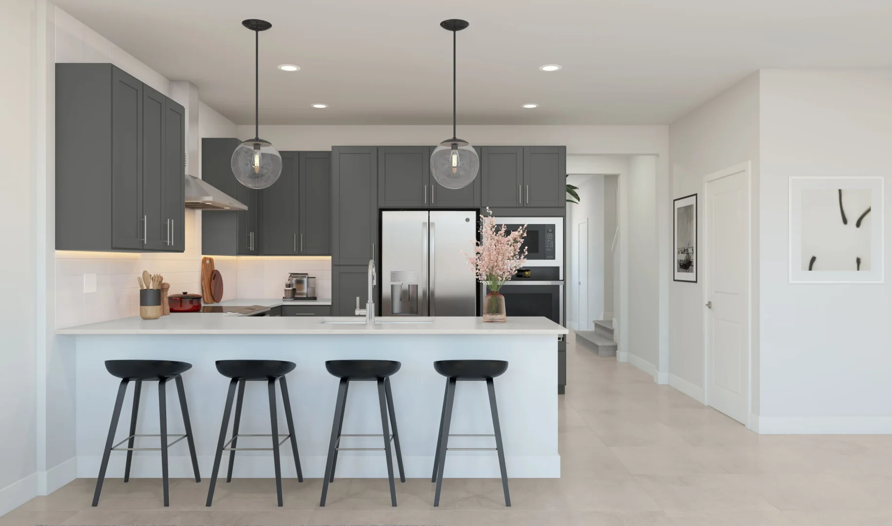  Orinda Kitchen Loft Palette 4 Level 1 Black and White Loft