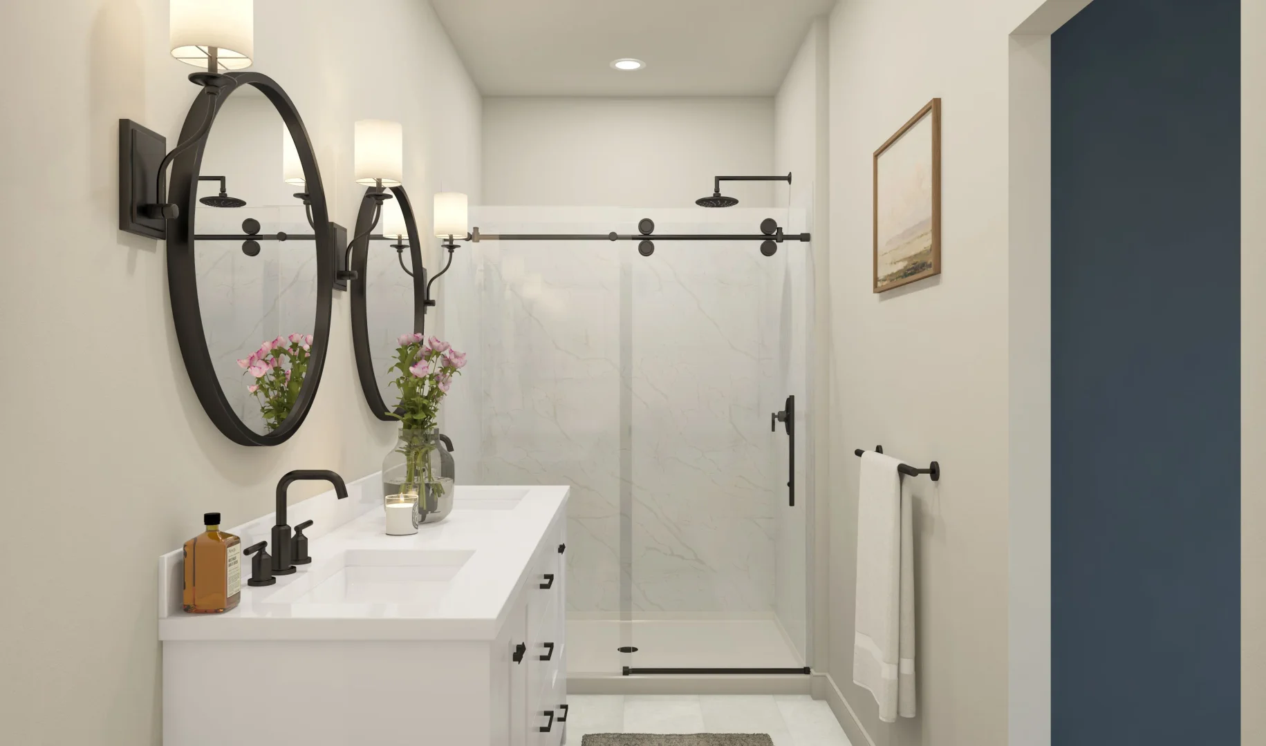 Orinda Primary Bath Farmhouse Palette 1 Level 1 Fresh Farmhouse
