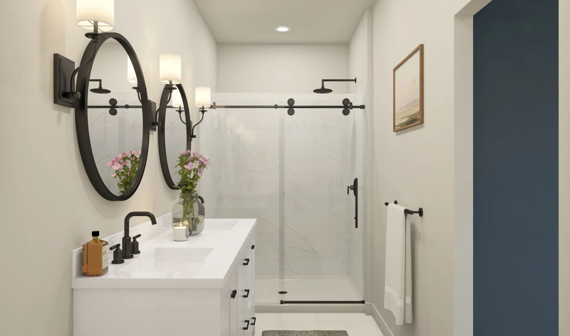 Orinda Primary Bath Farmhouse Palette 6 Level 1 Fresh Farmhouse