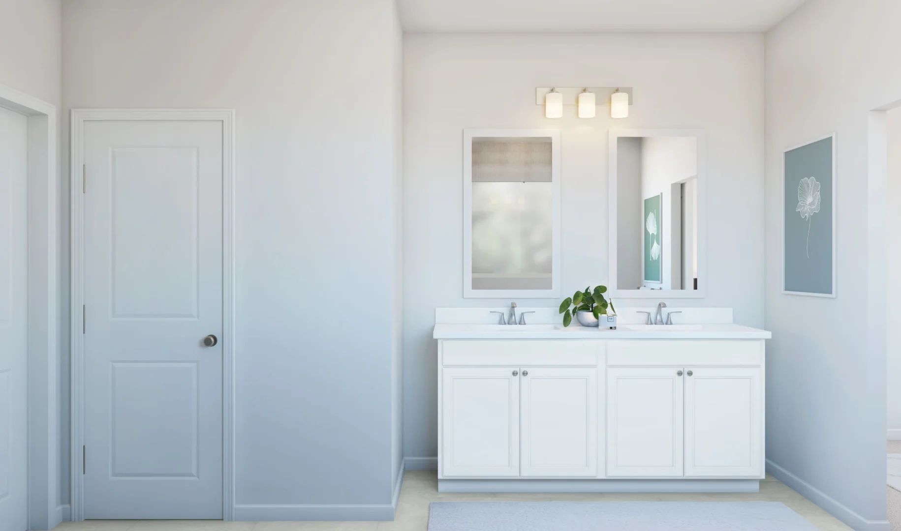 Evora Primary Bath Elements Palette 1 and 2 Level 1