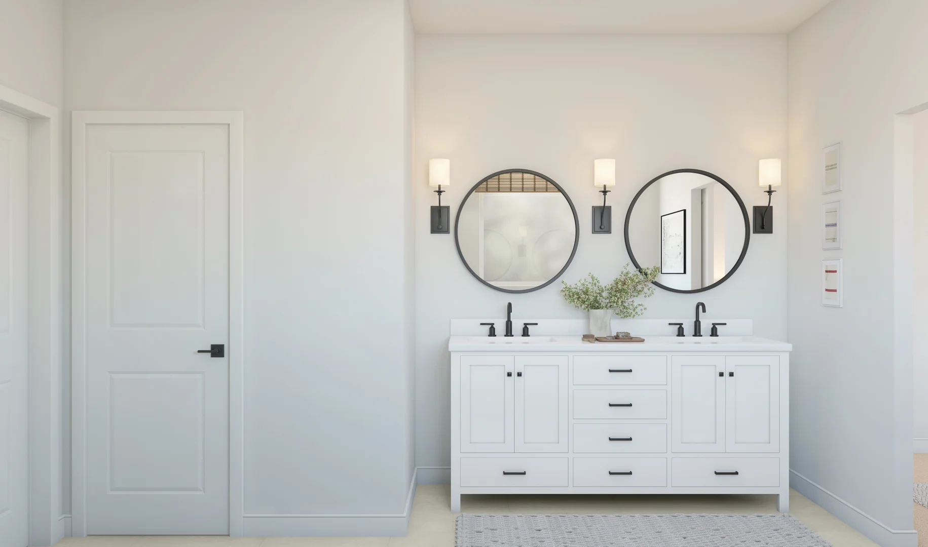 Evora Primary Bath Farmhouse Palette 1 Level 1 Coastal Farmhouse