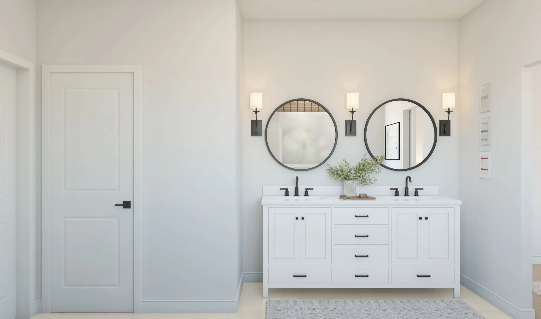 Evora Primary Bath Farmhouse Palette 6 Level 1 Coastal Farmhouse
