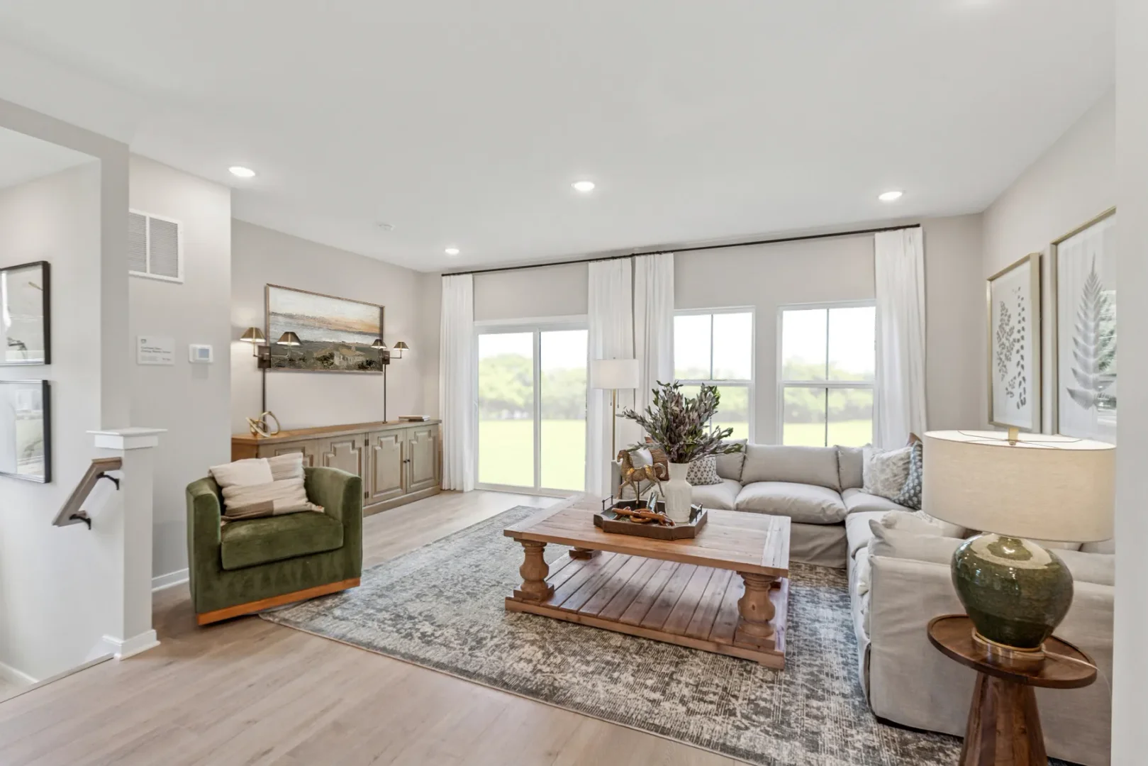 Villages at Hays Mill Creek Greenwich Great Room Farmhouse Palette 5 Aspire European Farmhouse