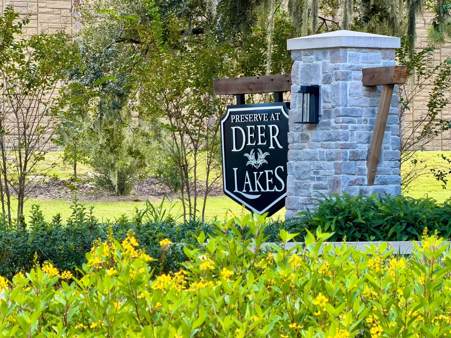 Preserve at Deer Lakes Community Entrance