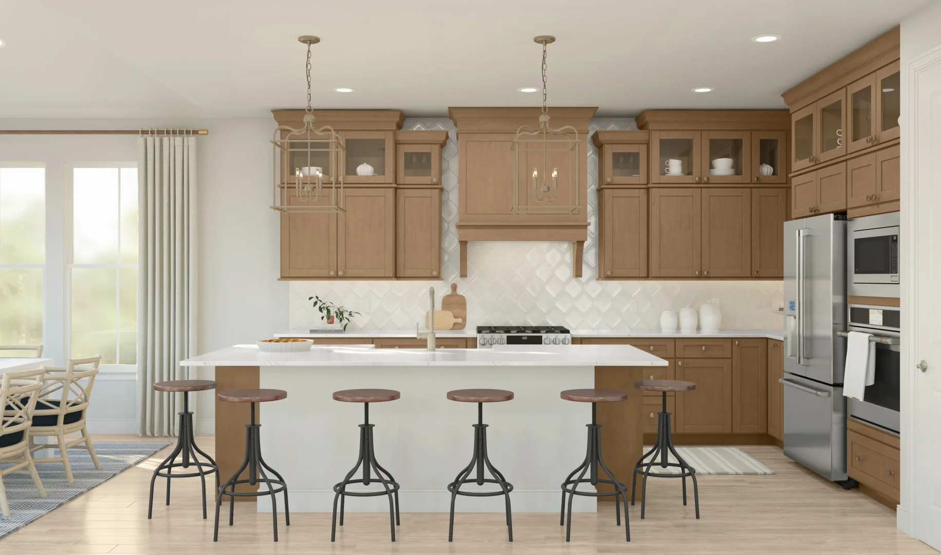Willow Pond Bay Point Kitchen Classic Palette 5 Level 2 Coastal Classic