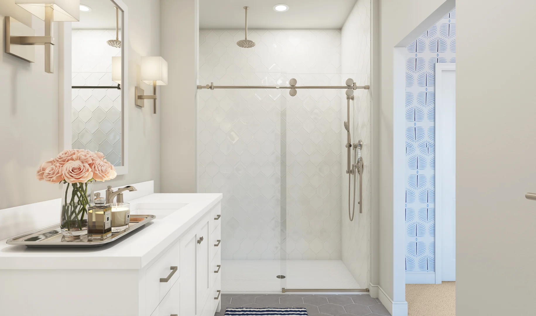 Lofts at Gambrill Glenn Montauk II Primary Bath Plus Classic Palette 3 Level 1 Coastal Classic