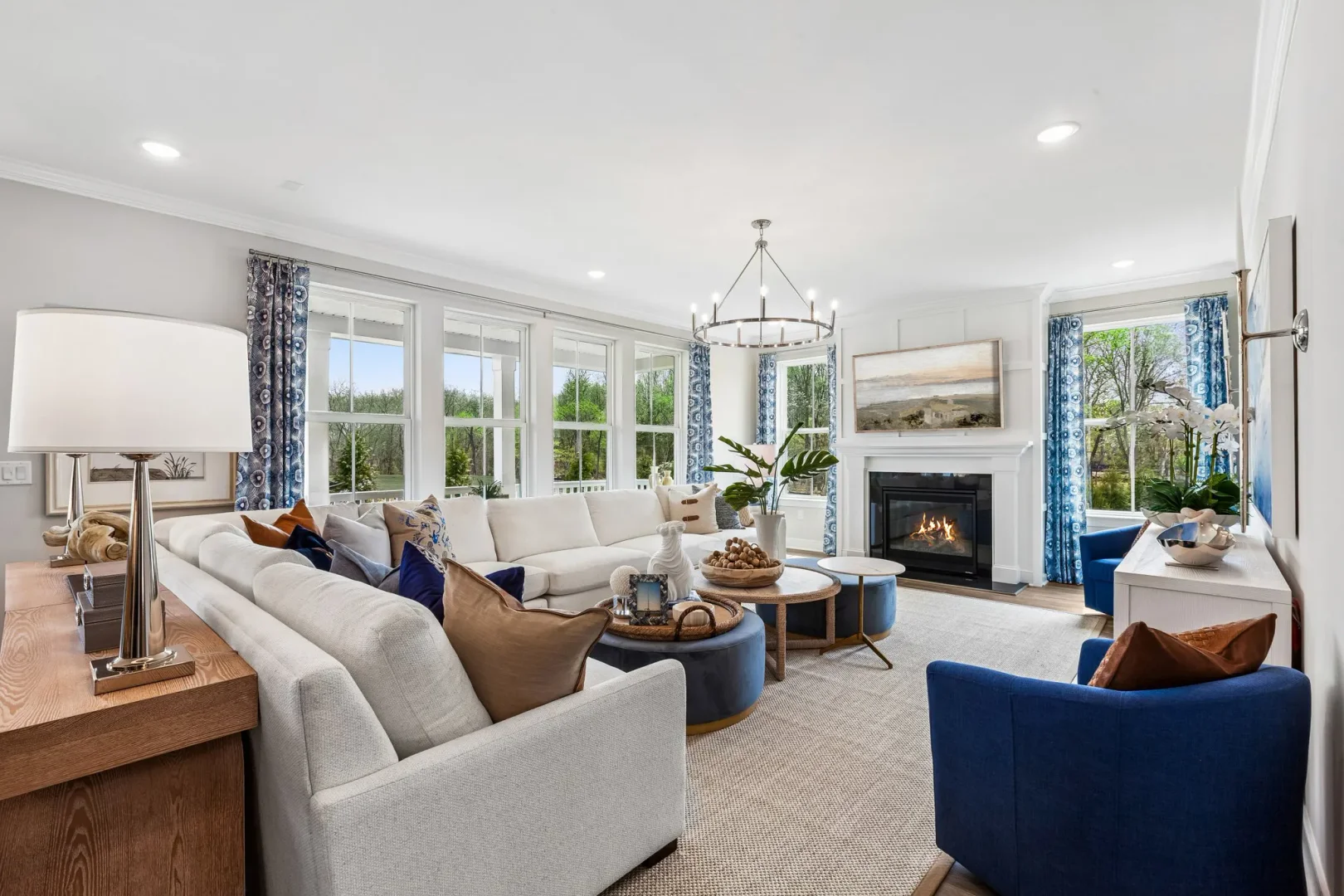 Country Woods at Neptune Macon II Great Room Classic Palette 2 Level 2 Coastal Classic