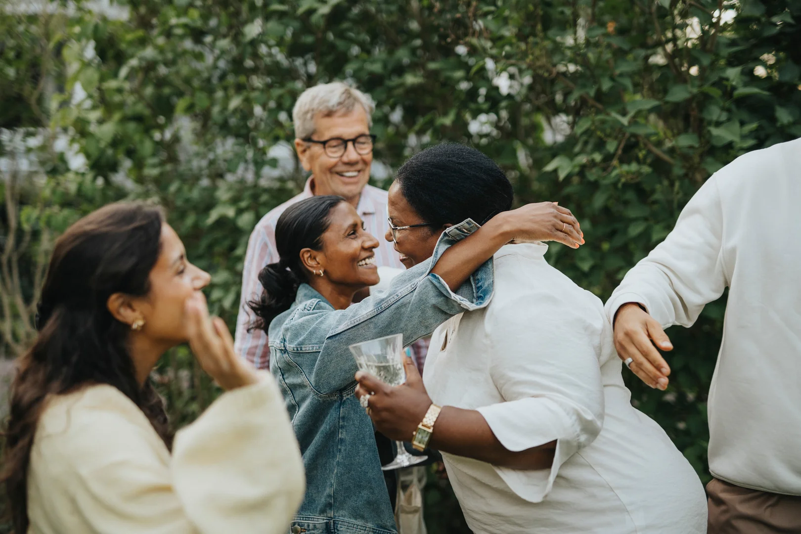  55 plus outdoor gathering friends
