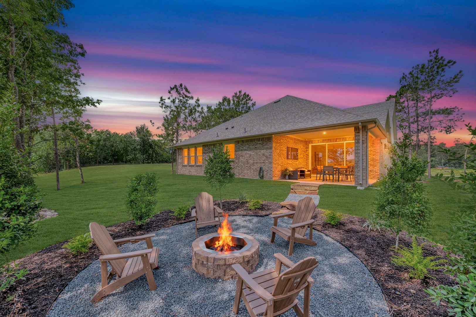 Steward Estates Frankfurt Steward Estates Model Backyard1 Level 1