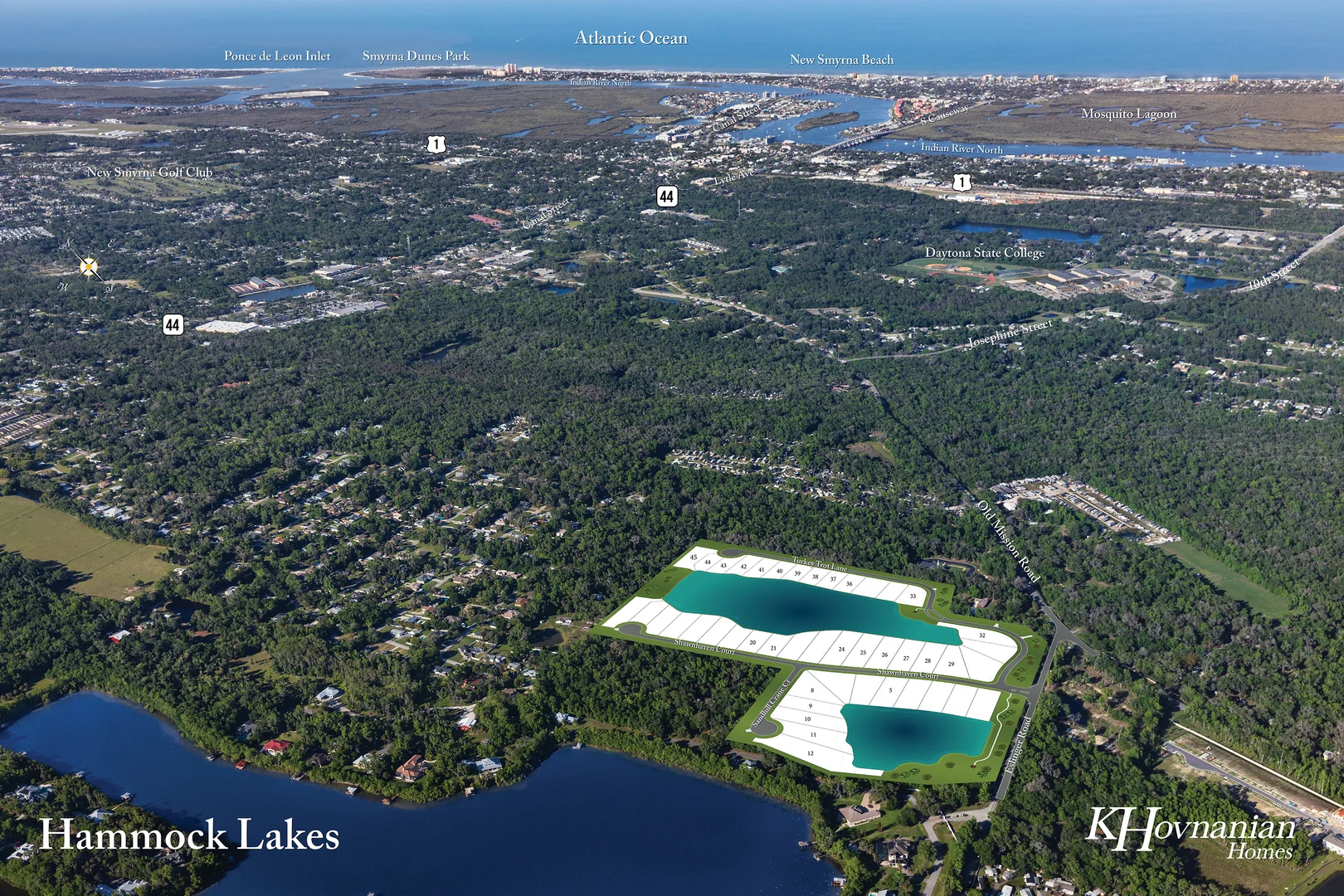 Hammock Lakes Aerial 
