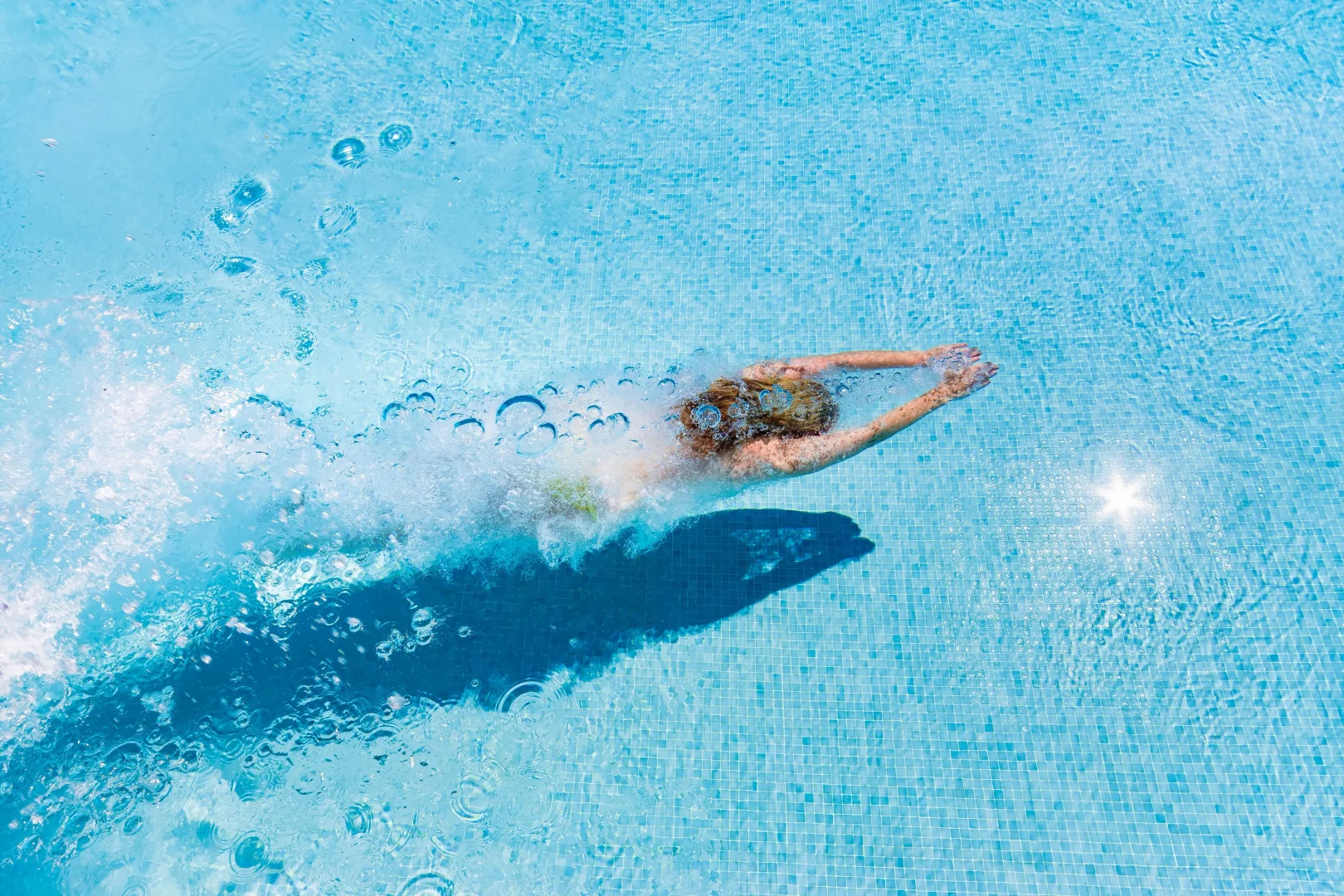 Woman Swimming