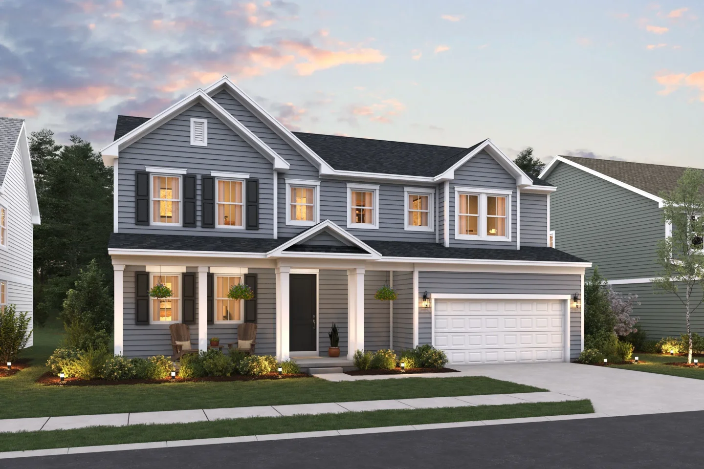 Hawk Ridge Canterbury Elevation CA Level 1