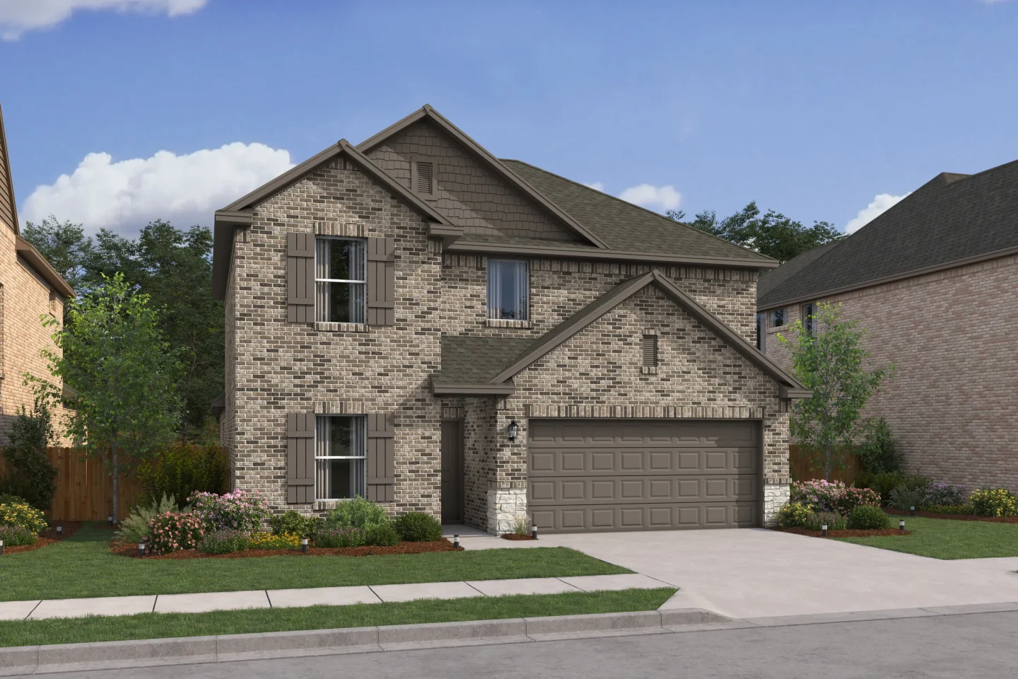Rolling Ridge Tigris II Elevation PS stone Ascend