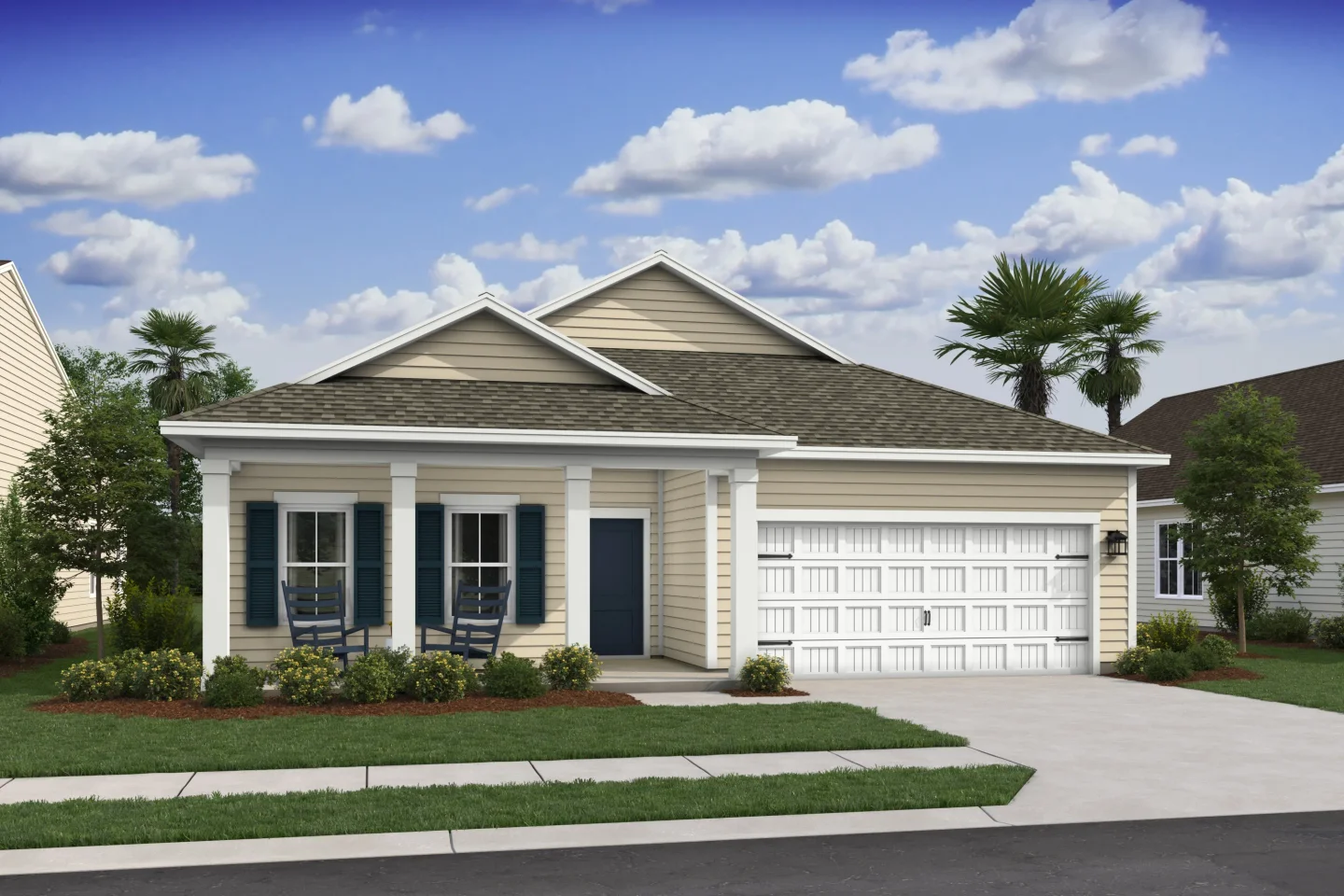 Aspire at New Hampstead Goldenrod Elevation BB