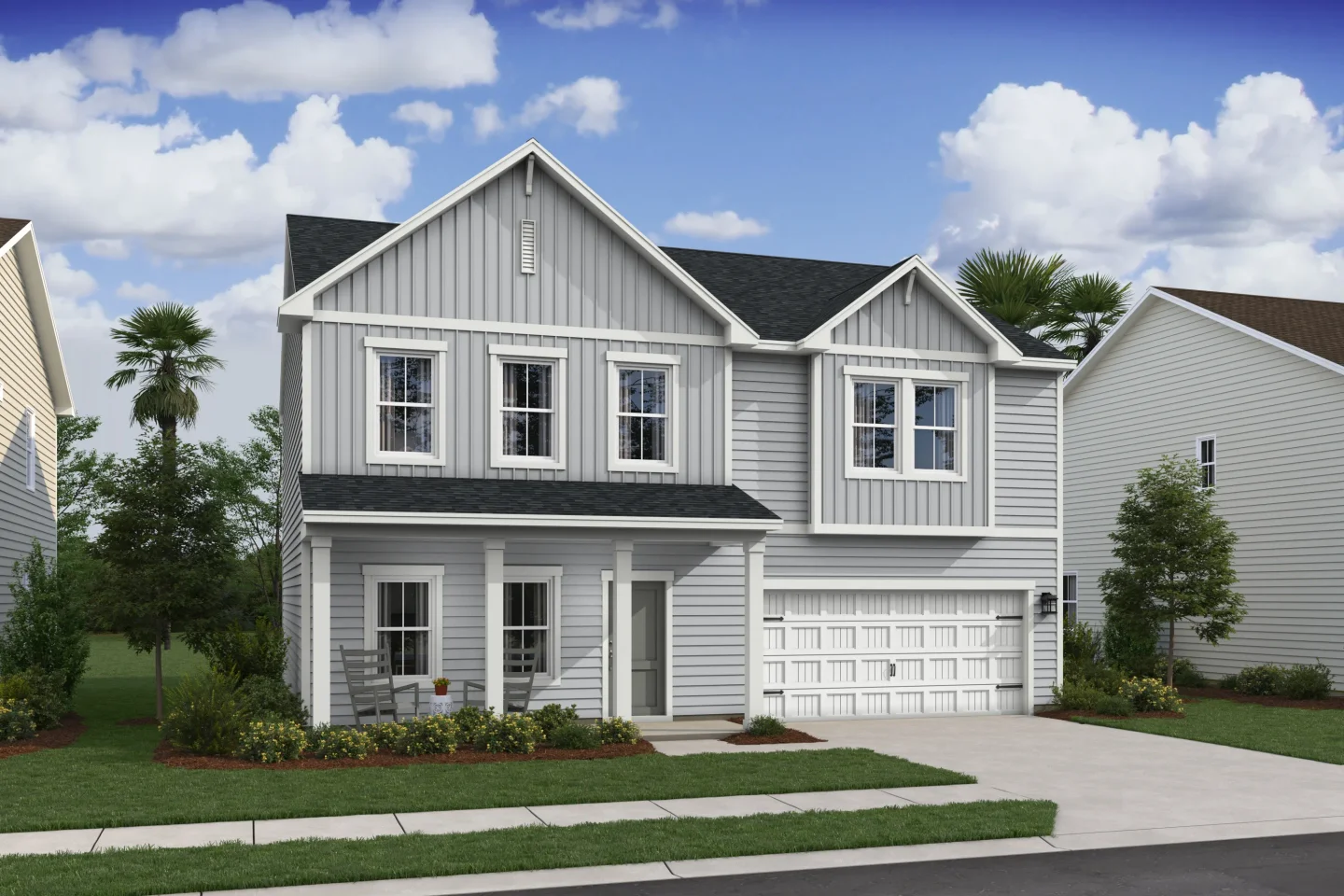 Aspire at New Hampstead Water Lily Elevation CG
