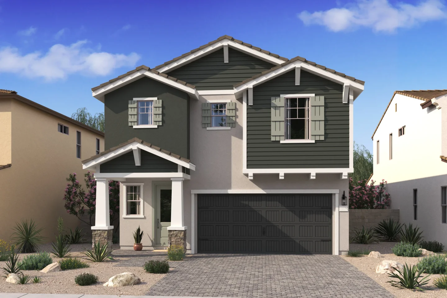 Manor at Legacy Place Hampton Elevation Craftsman YA Level 1